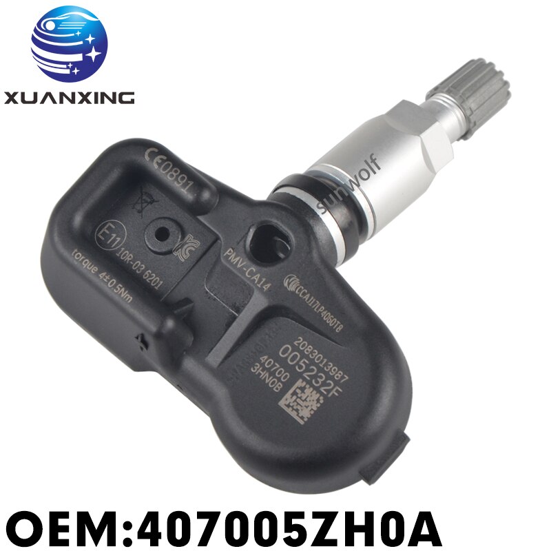 407005ZH0A Ÿ̾ з  ͸ ý TPMS 433MHz PMV-CA14 PMV-CA74 NV200 PATROL